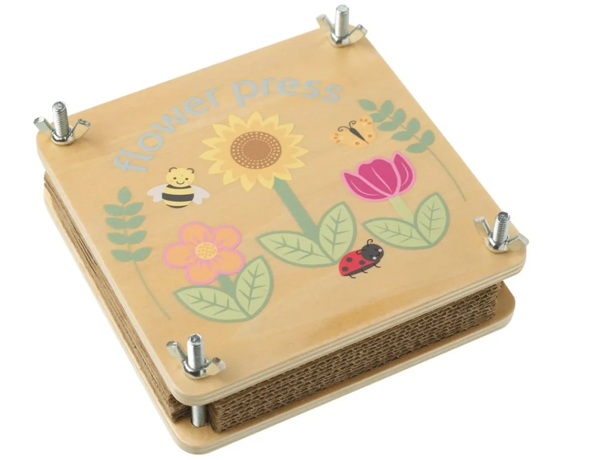 Hot Orange Tree Toys Flower Press - Make Art from Nature