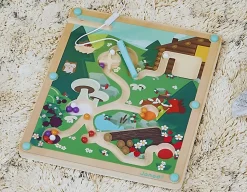 Clearance Janod Forest Magnetic Maze - FSC Wood