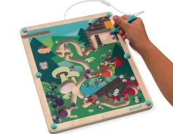 Clearance Janod Forest Magnetic Maze - FSC Wood