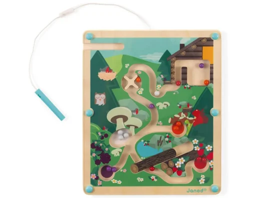 Clearance Janod Forest Magnetic Maze - FSC Wood