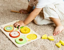 Outlet Classic World Fruity Fractions - Wooden Set