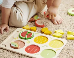Outlet Classic World Fruity Fractions - Wooden Set