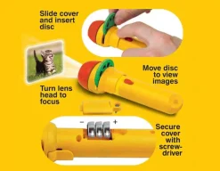 Online Brainstorm Toys Funny Animals Torch & Projector