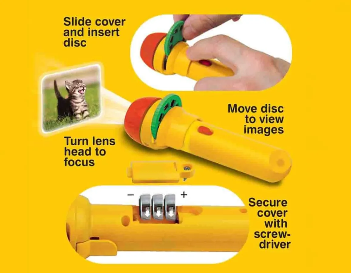 Online Brainstorm Toys Funny Animals Torch & Projector