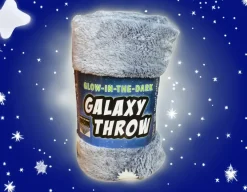 Wonderbox Galaxy Throw - Glows in the Dark!