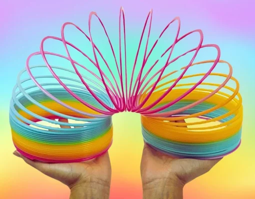 Funtime Gifts Giant Rainbow Super Springy