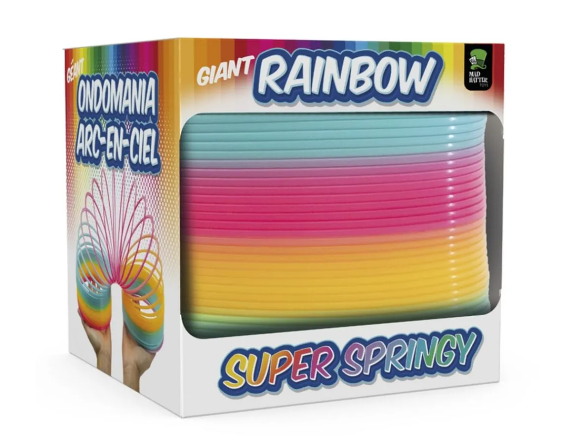 Funtime Gifts Giant Rainbow Super Springy