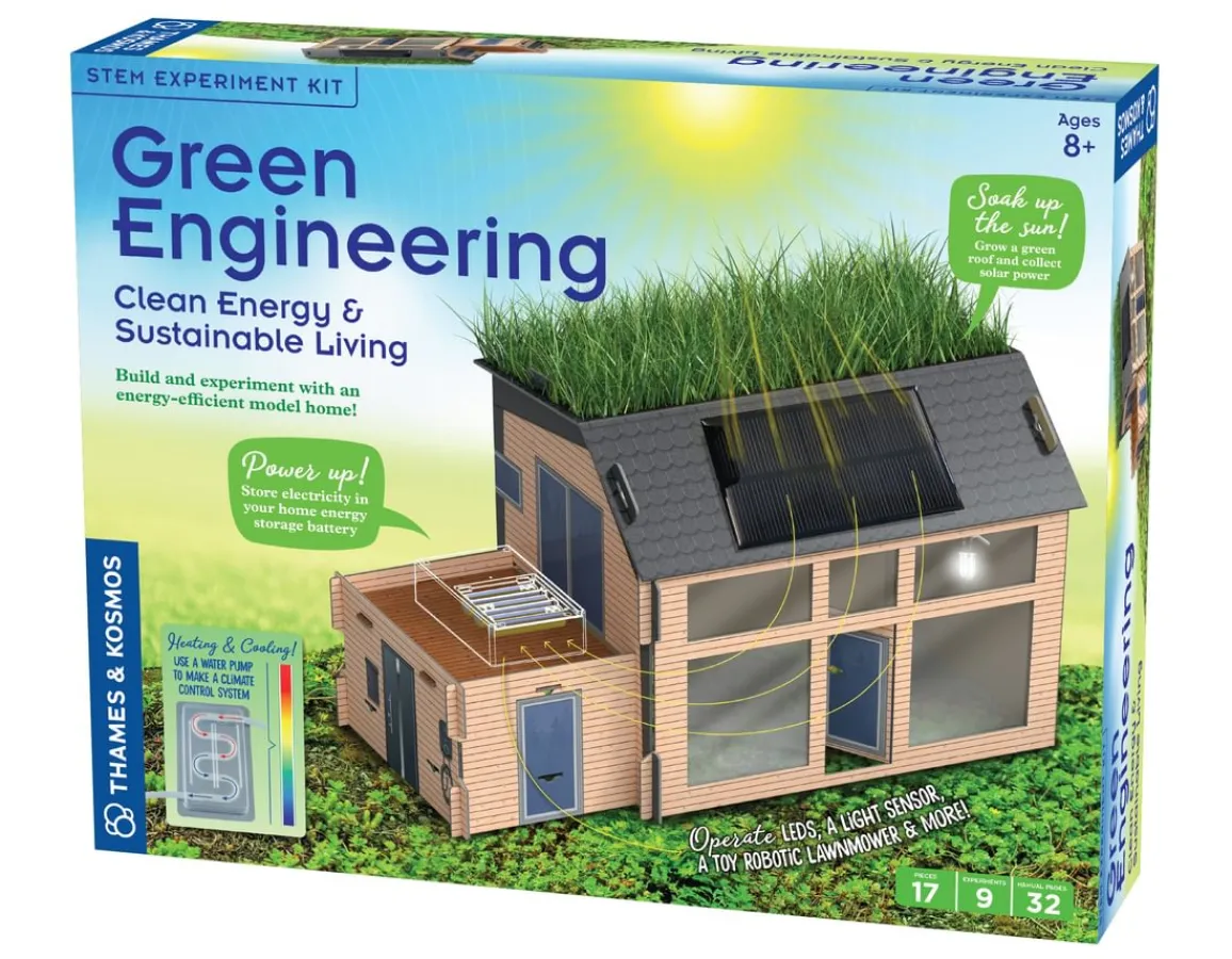 New Thames & Kosmos Green Engineering - Model Home Kit