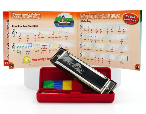 Rainbow Harmonica Set - Learning Music made Easy!
