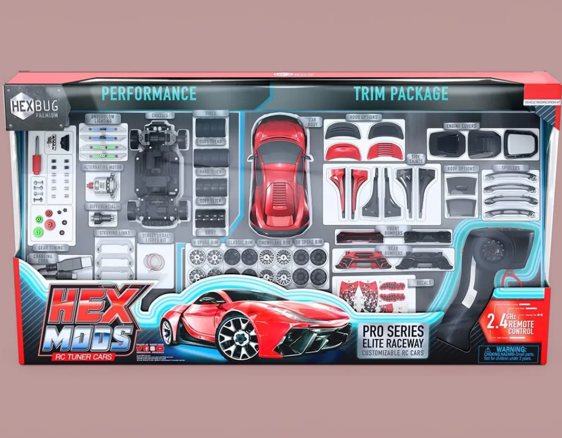 Sale Hexbug HexMods RC Tuner Car - Pro Series Elite 100 Piece Set