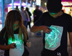 Clearance Illuminated Apparal Interactive Glow T-Shirt - Age 12-14