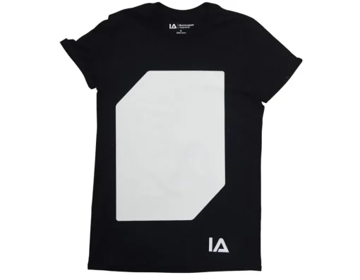 Outlet Illuminated Apparel Interactive Glow T-Shirt - Black age 9-11