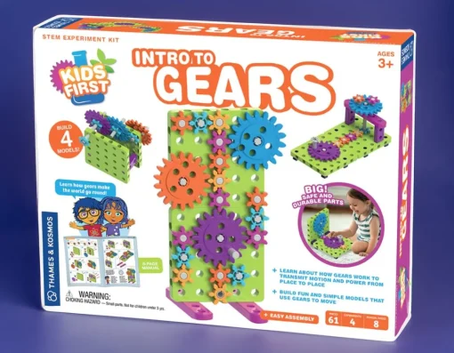 Clearance Thames & Kosmos Intro to Gears - Kids First Easy-Build