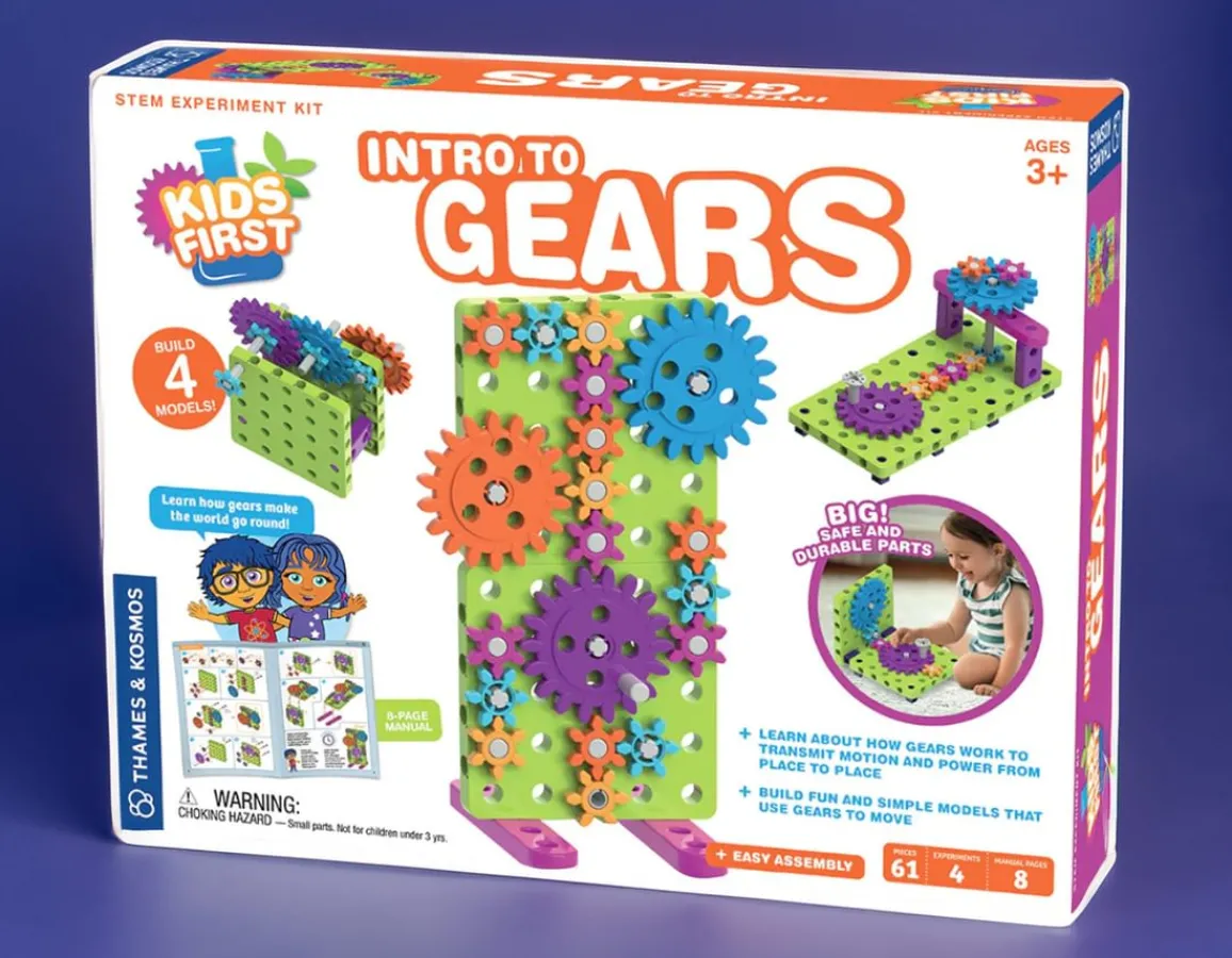 Clearance Thames & Kosmos Intro to Gears - Kids First Easy-Build