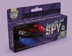 New Funtime Gifts Invisible Ink Spy Pen Set