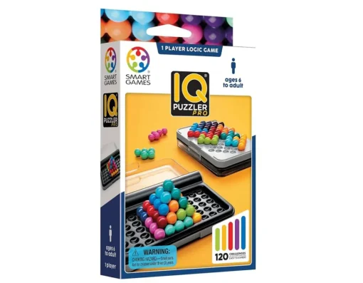 New Smart Games IQ Puzzler Pro - 2D & 3D Brain Teaser