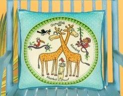 Outlet Tyrrell Katz Jungle Plush Cushion - So Soft!