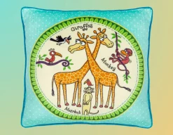 Outlet Tyrrell Katz Jungle Plush Cushion - So Soft!