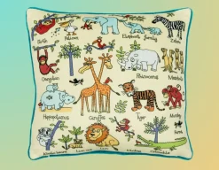 Outlet Tyrrell Katz Jungle Plush Cushion - So Soft!
