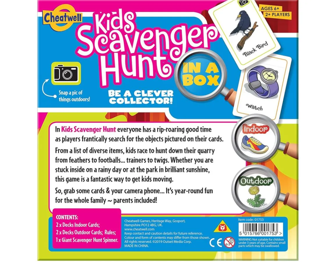 Sale Cheatwell Games Kids Scavenger Hunt - Rip-roaring Fun!