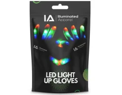 Clearance Illuminated Apparel LED Light Up Gloves - Age 8-13 Years
