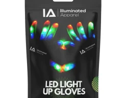 Illuminated Apparel LED Light Up Gloves - Age 4-7 Years