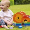 Outlet Orange Tree Toys Lion Shape Sorter