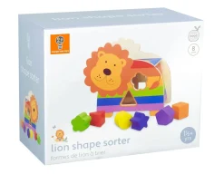 Outlet Orange Tree Toys Lion Shape Sorter
