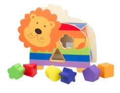 Outlet Orange Tree Toys Lion Shape Sorter