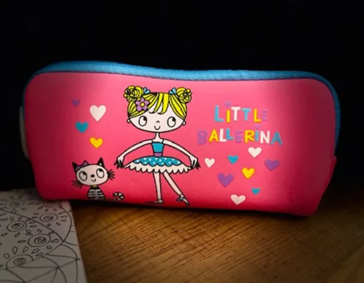 Best Rachel Ellen Little Ballerina - Pink Pencil Case