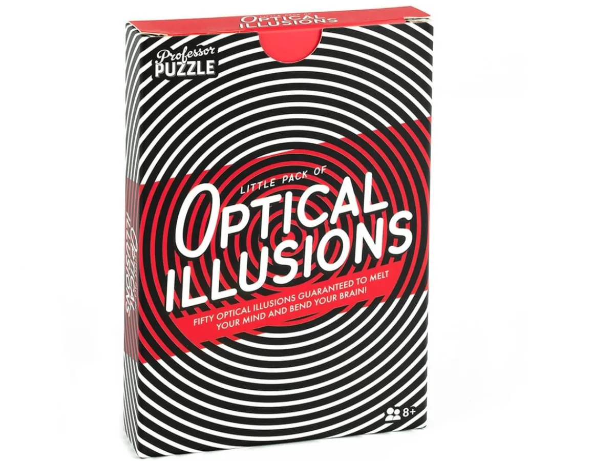 Hot Professor Puzzle Little Pack of Optical Illusions - 50 Cards