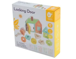 Discount Classic World Locking Door - Wooden Matching Game