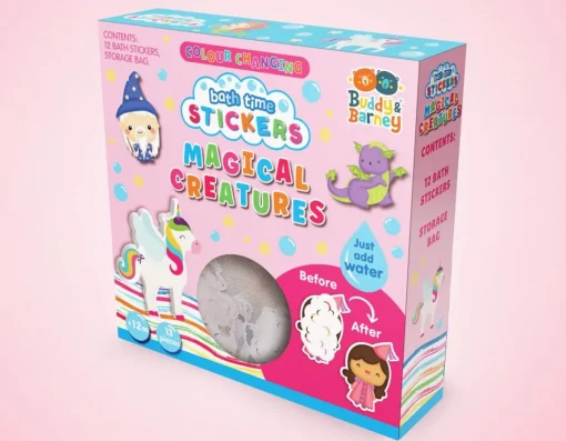 Sale Buddy & Barney Magical Bath Time Stickers - Wow!