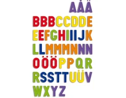 Quercetti Magnetic Capital Letters - Stick & Spell
