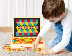 Online Fiesta Crafts Magnetic Patterns - Fun Wooden Shapes