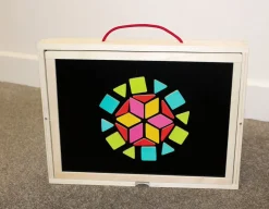 Online Fiesta Crafts Magnetic Patterns - Fun Wooden Shapes