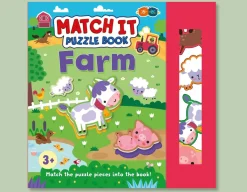 Sale Buddy & Barney Match It Farm - Puzzle Board Book