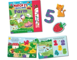 Sale Buddy & Barney Match It Farm - Puzzle Board Book