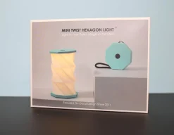 Clearance Gingko Mini Hexagon Twist Light - Touch Control