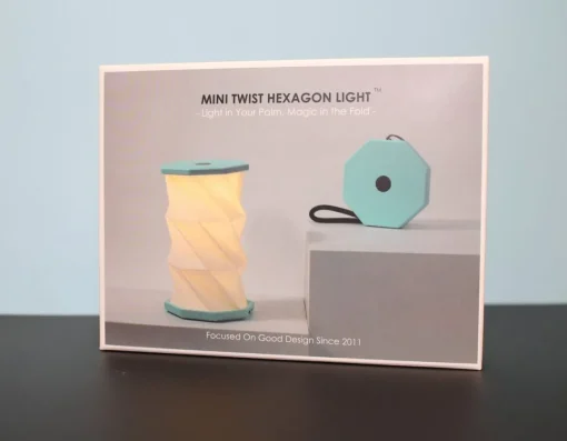 Clearance Gingko Mini Hexagon Twist Light - Touch Control