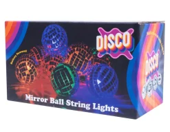 Discount Fizz Creations Mirror Ball String Lights - Disco!