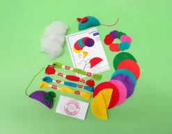 New Fiesta Crafts Mouse House - Creative Sewing Kit