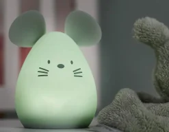 Online Nattou Mouse Nightlight - Squishy Silicone