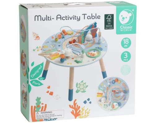 Online Classic World Multi-Activity Table - Under the Sea