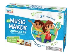 Hand 2 Mind Music Maker - Make a Flute, Drum & Guitar!