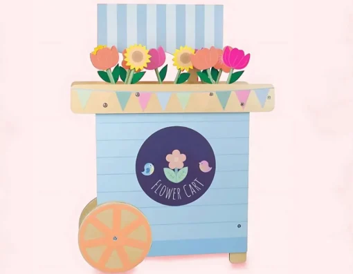 Online Orange Tree Toys My First Flower Cart - 70cm Wooden Set