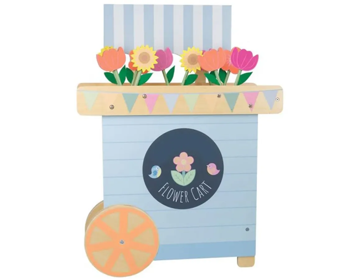 Online Orange Tree Toys My First Flower Cart - 70cm Wooden Set