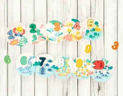 Online Janod My First Numbers Puzzle - Cute Bugs