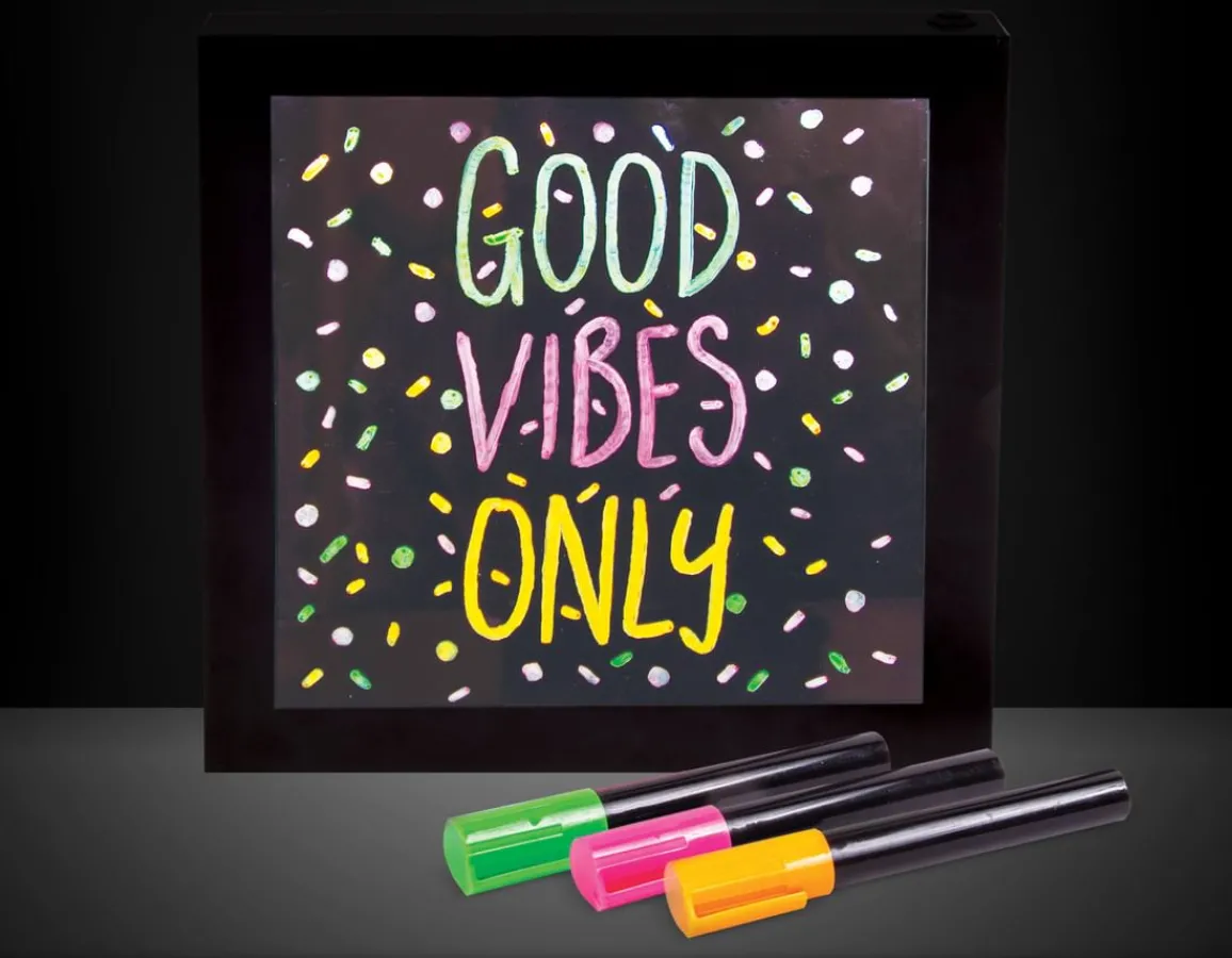 Discount Fizz Creations Neon Effect Message Frame - Lights Up