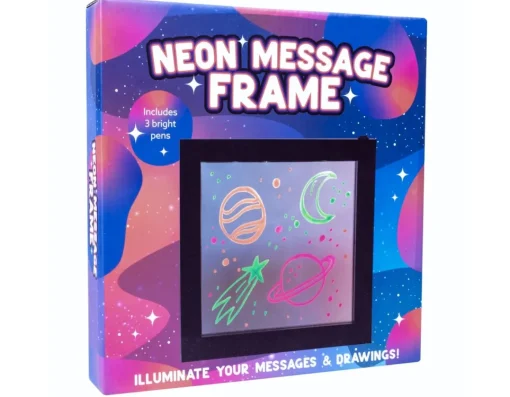Discount Fizz Creations Neon Effect Message Frame - Lights Up